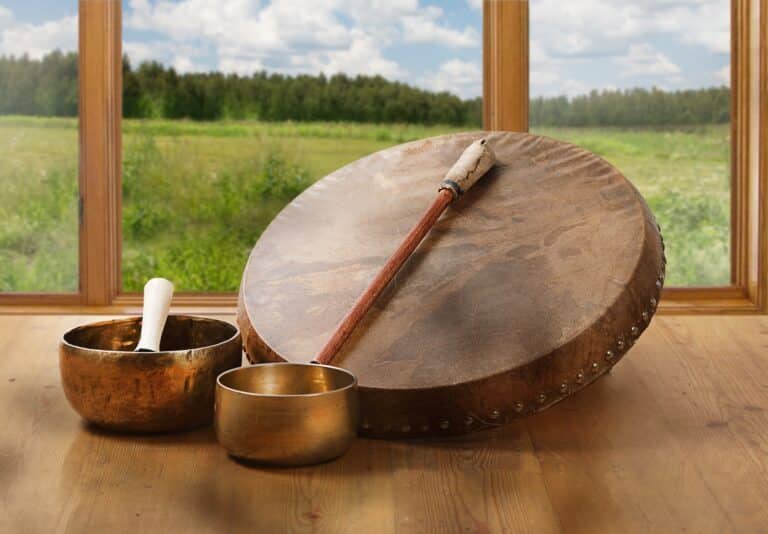 soundhealing šamanské bubny