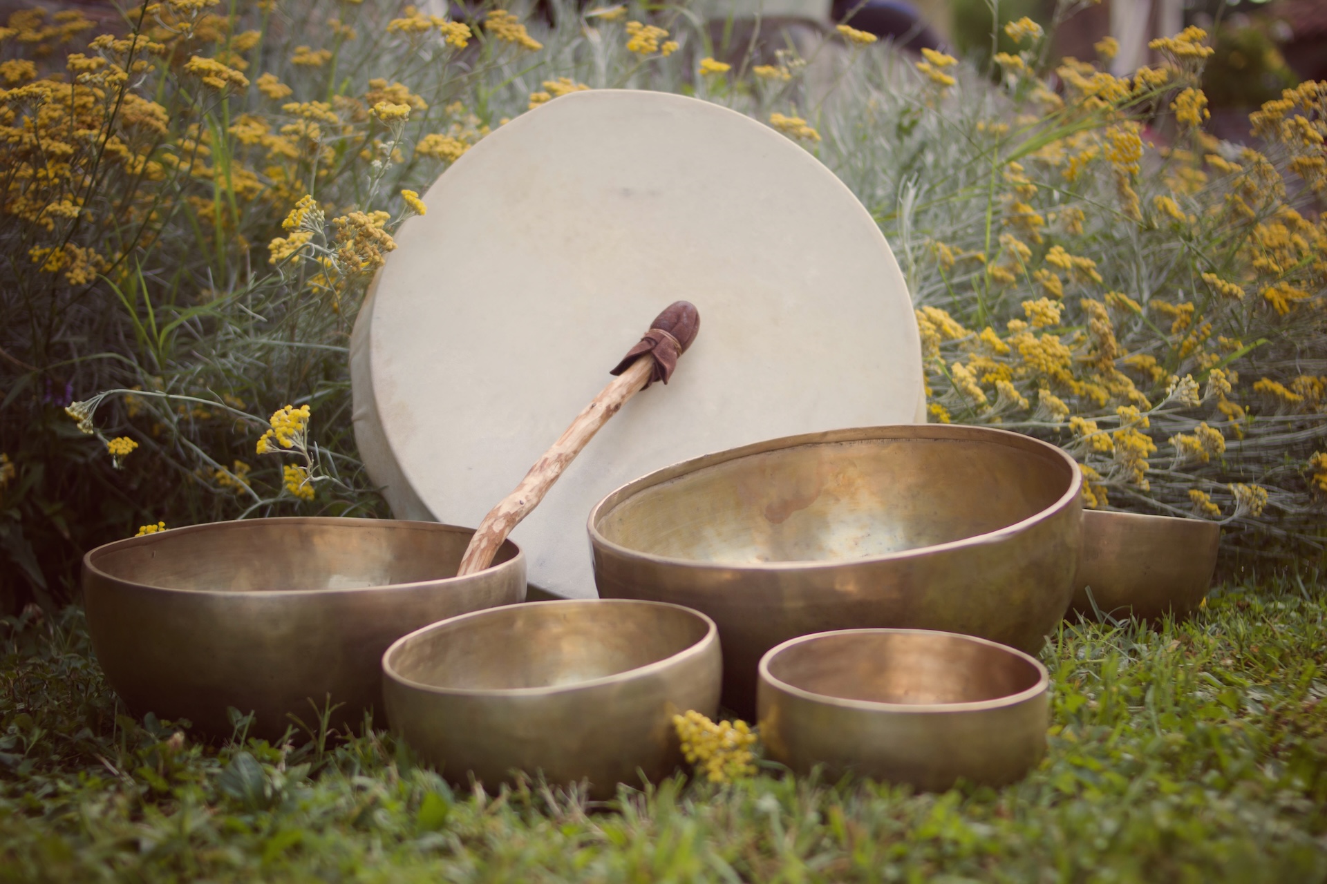 šamanský bubon soundhealing